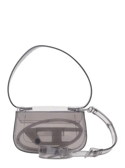 Diesel 1 Dr Shoulder Bag In Gray