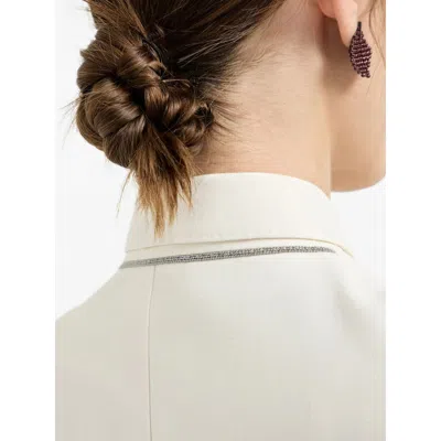 Brunello Cucinelli Jacket In White