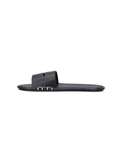Jw Anderson Womens Loafer Slides In Black In Black
