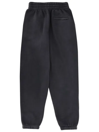 Alexander Wang T T By Alexander Wang Jogger Pants With Logo In Black