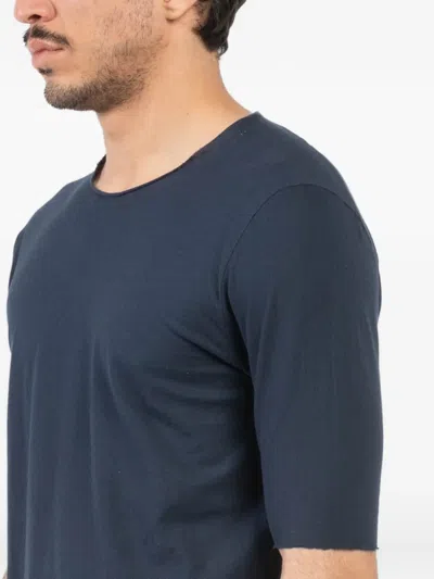 Hannes Roether Crew-neck T-shirt In Blue
