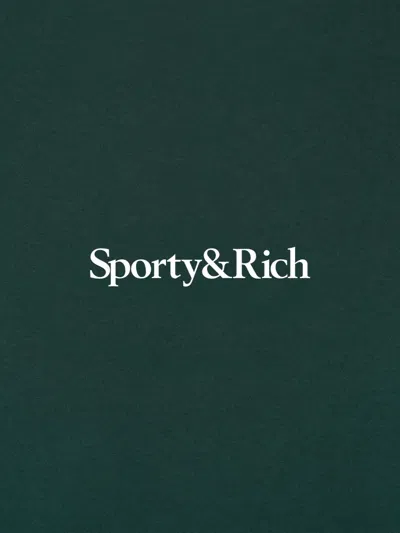 Sporty And Rich Sporty & Rich Kids Drink More Water Hoodie In Green