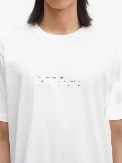 Norse Projects Graphic Crew-neck T-shirt In White