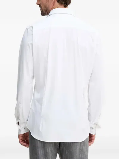 Joop Pai Buttoned Shirt In White
