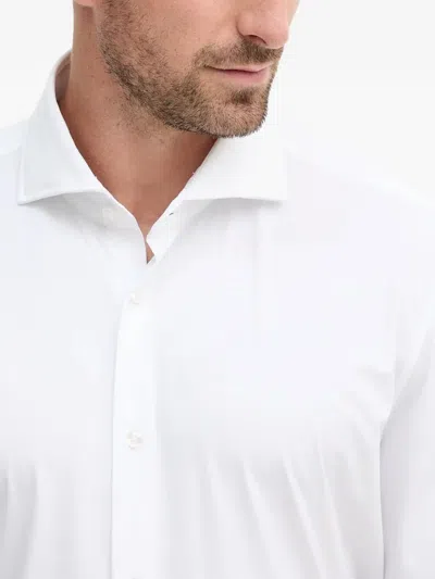 Joop Pai Buttoned Shirt In White