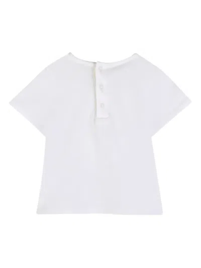 Chloé Logo-print T-shirt In White