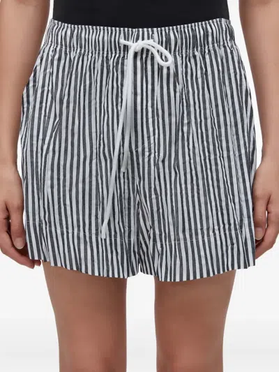 Osklen Stripe Drawstring Shorts In Multi