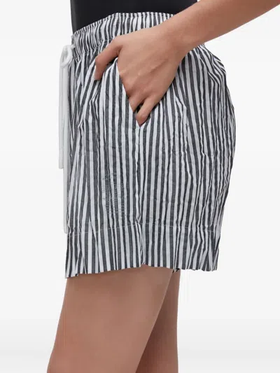 Osklen Stripe Drawstring Shorts In Multi