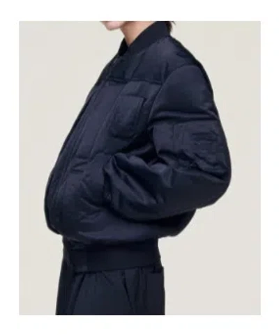 Y-3 Bomber Jacket In Black