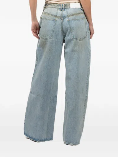 Ezr Chain-embellished Jeans In Blue