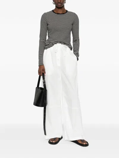 Nili Lotan Simone Tee In Gray