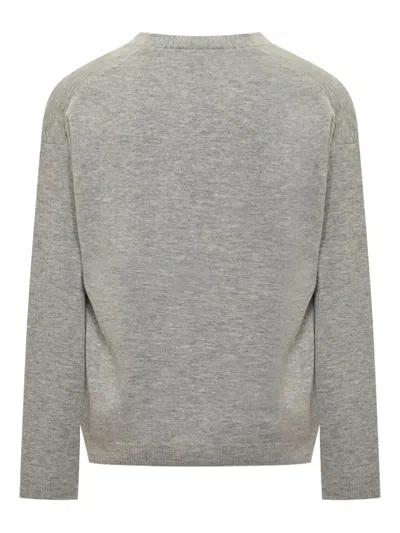 Jw Anderson Cardigan With Zip J.w Anderson In Gray