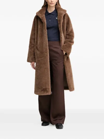 Joop Elasticated Trousers In Brown