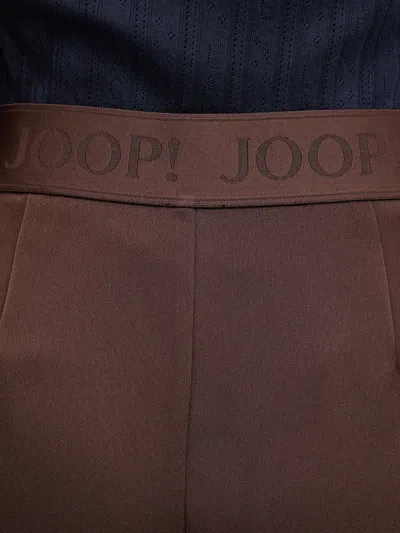 Joop Elasticated Trousers In Brown
