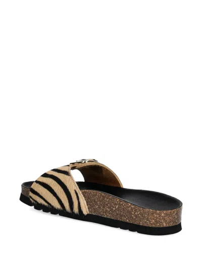 Scholl Kathleen Zebra-print Slides In Multi