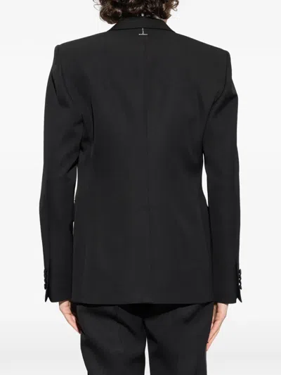 Alexander Mcqueen Shawl-lapel Single-breasted Blazer In Black