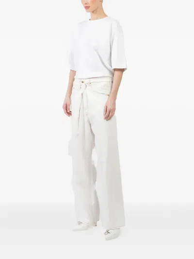Darkpark Button-fastening Jeans In White