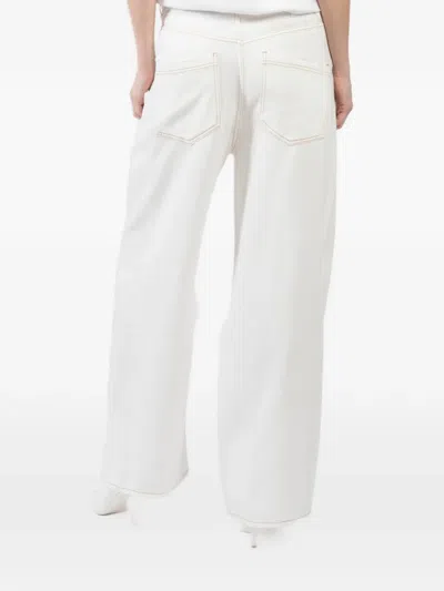 Darkpark Button-fastening Jeans In White