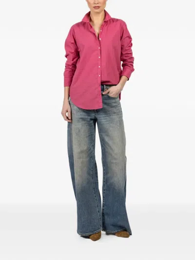 Xirena Beau Buttoned Shirt In Pink