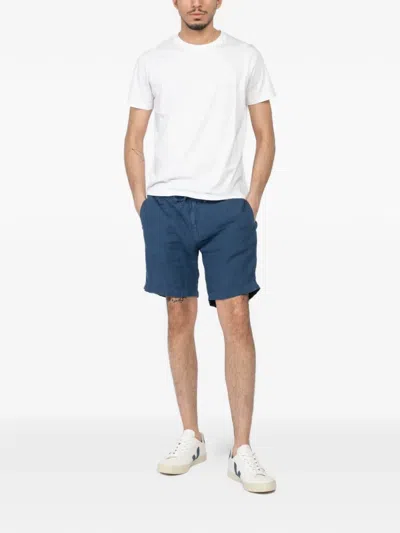 Hartford Drawstring Shorts In Blue
