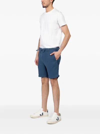 Hartford Drawstring Shorts In Blue