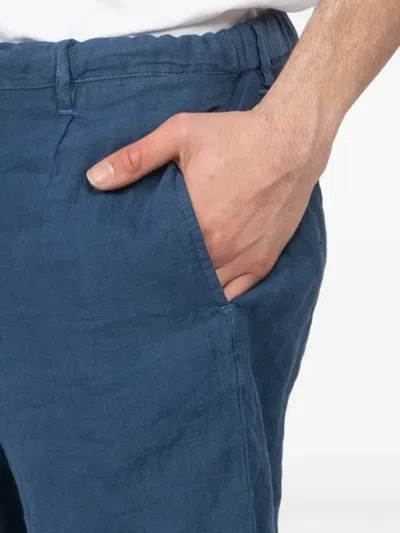 Hartford Drawstring Shorts In Blue