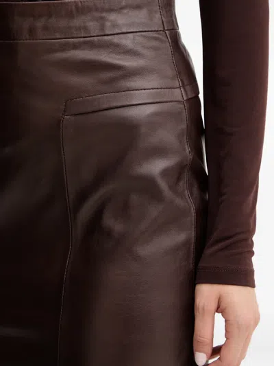 拼接中长半身裙