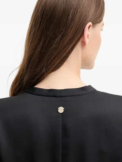 Joop Talina Stripe Drawstring Trousers In Blue