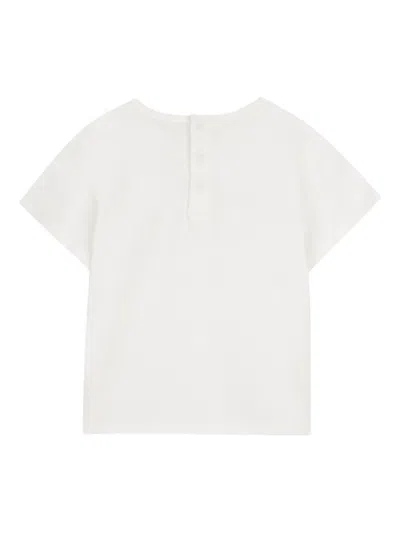Chloé Logo-print T-shirt In White