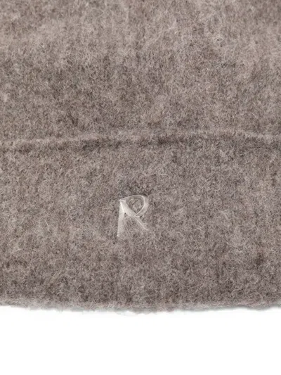 Represent Initial-logo Beanie Hat In Brown