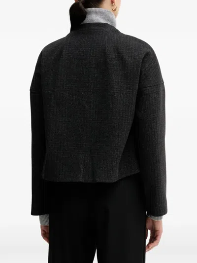 Sandro Ferrone Buttoned-up Pocket Jacket In Multi