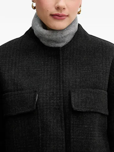 Sandro Ferrone Buttoned-up Pocket Jacket In Multi