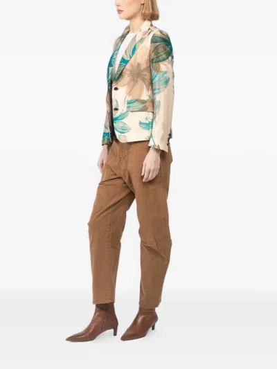 Maurizio Massimino Giorgia Floral Blazer In Multi