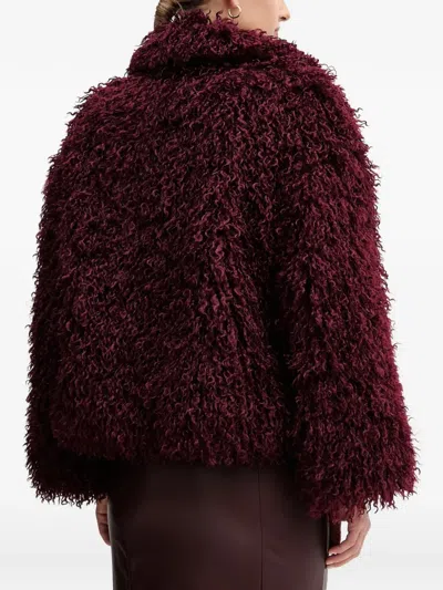 Sandro Ferrone Long-sleeves Coat In Red