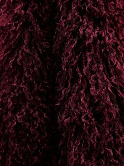 Sandro Ferrone Long-sleeves Coat In Red