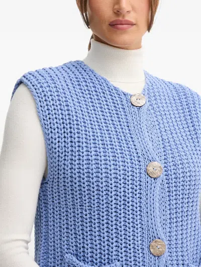 Pedro Del Hierro Button-up Vest In Multi