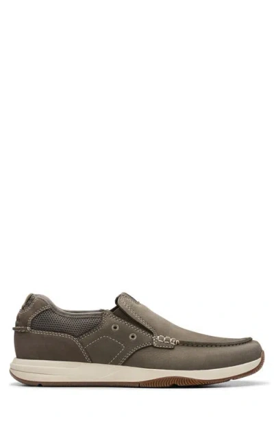 Clarks Sailview Step Slipon Sneaker In Brown
