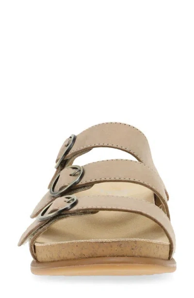 Dansko Campbell Platform Wedge Slide Sandal