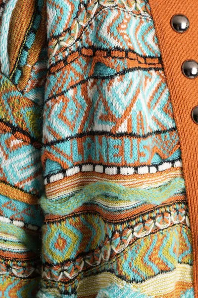 Laneus Cardigan In Brown