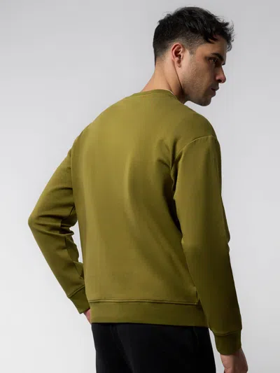 Fioboc Cozyspacer Suedepatch Sweatshirt And Zip Ankle Jogger Set