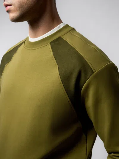 Fioboc Cozyspacer Suedepatch Sweatshirt And Zip Ankle Jogger Set