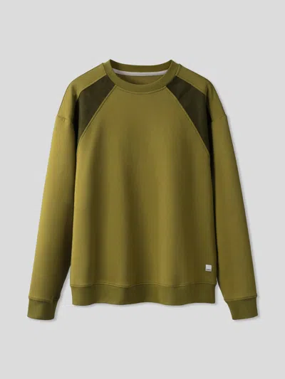 Fioboc Cozyspacer Suedepatch Sweatshirt And Zip Ankle Jogger Set