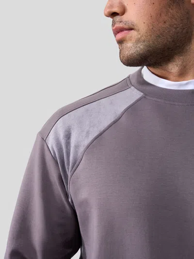 Fioboc Cozyspacer Suedepatch Sweatshirt And Zip Ankle Jogger Set