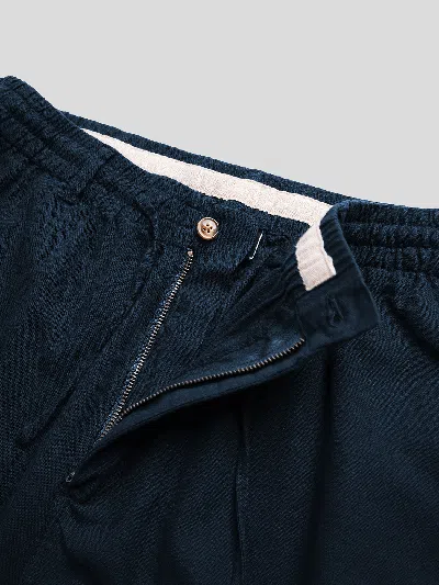 Fioboc Dreamwear Italian Linen Elastic Drawstring Pant