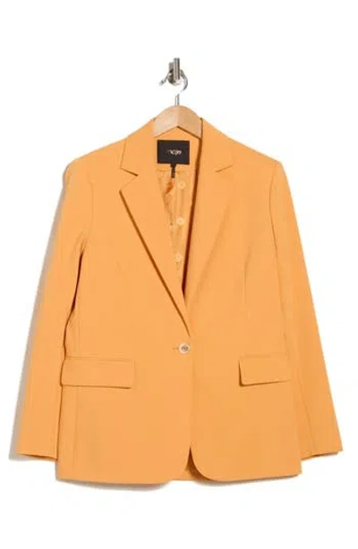 Maje Virange Blazer In Orange