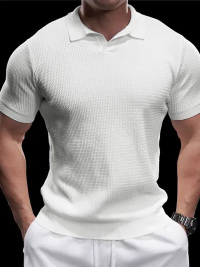 Fioboc Flexknit Active Knitted Buttonless Polo