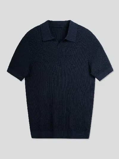 Fioboc Flexknit Active Knitted Buttonless Polo
