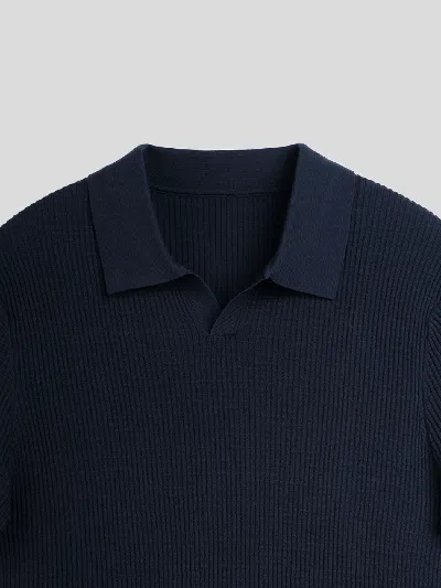 Fioboc Flexknit Active Knitted Buttonless Polo