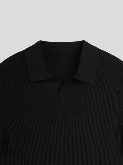 Fioboc Flexknit Active Knitted Buttonless Polo