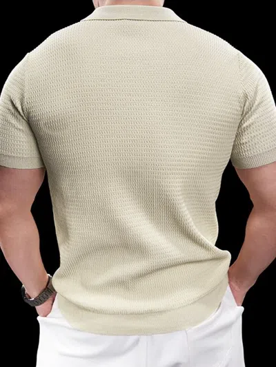 Fioboc Flexknit Active Knitted Buttonless Polo